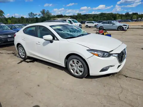 3MZBN1U72HM134960 — 2017 Mazda 3, photo 4 from Copart, Front end