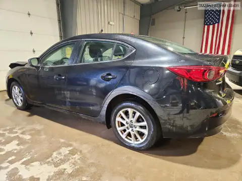 3MZBN1U73HM133431 — 2017 Mazda 3, photo 2 from Copart, Front end