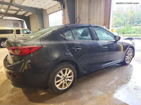 3MZBN1U73HM133431 — 2017 Mazda 3, photo 3 from Copart, Front end