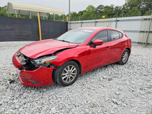 3MZBN1K73JM238091 Mazda 3 2018 — Front end damage, before-repair photo