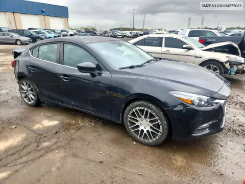 3MZBN1V30JM272031 — 2018 Mazda 3, photo 4 from Copart, Rear end