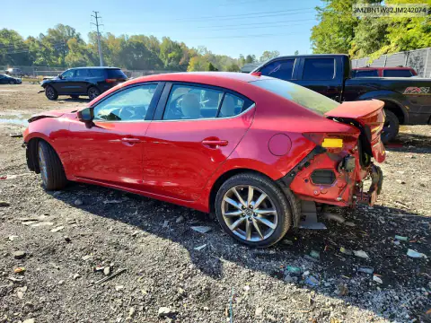 3MZBN1W32JM242074 — 2018 Mazda 3, photo 2 from Copart, Rear end