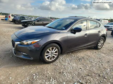 3MZBN1K75JM268189 Mazda 3 2018 — Front end damage, before-repair photo