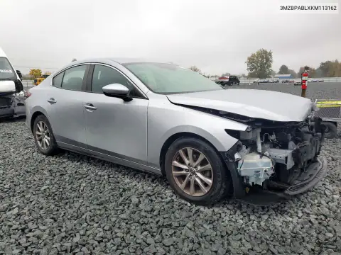 3MZBPABLXKM113162 — 2019 Mazda 3, фото 4 с аукциона Copart, ПЕРЕДНЯЯ ЧАСТЬ