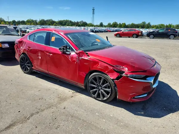 JM1BPBEY3M1309699 — 2021 Mazda 3, photo 4 from Copart, Front end