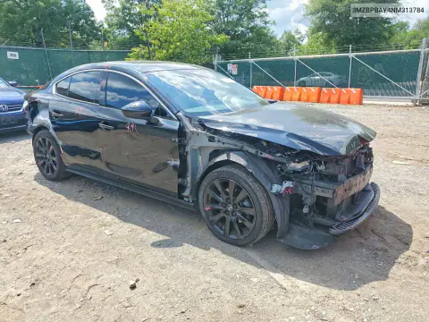 3MZBPBAY4NM313784 — 2022 Mazda 3, zdjęcie 4 z Copart, Uszkodzenia dookoła