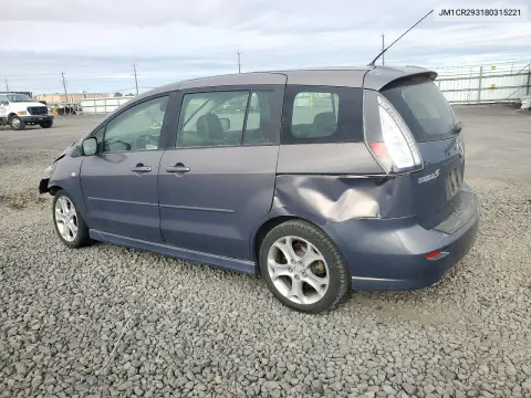 2008 Mazda 5 VIN JM1CR293180315221 фото 2