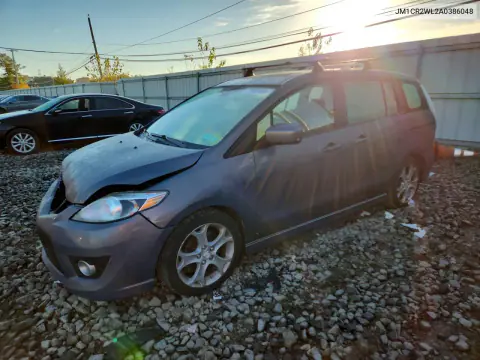 JM1CR2WL2A0386048 — 2010 Mazda 5, Передняя часть, фото до ремонта