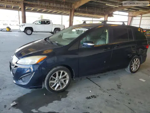 JM1CW2DL5E0173032 — 2014 Mazda 5, Передняя часть, фото до ремонта