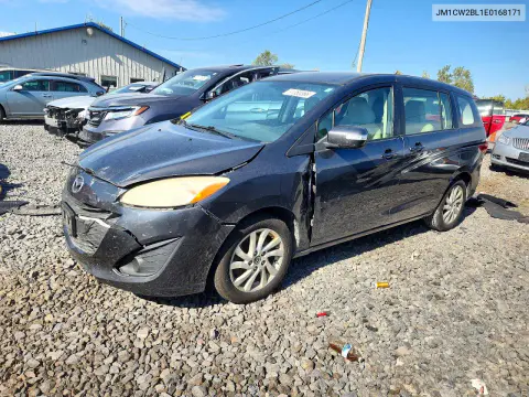 JM1CW2BL1E0168171 — 2014 Mazda 5, Передняя часть, фото до ремонта