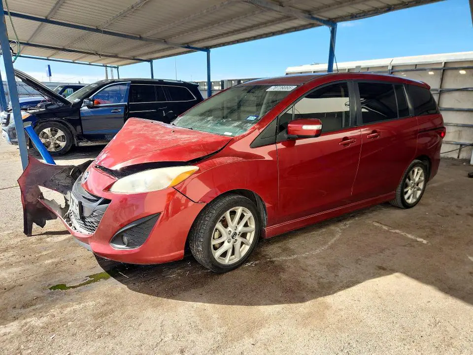 JM1CW2CL9F0188572 Mazda 5 2015 — Front end damage, before-repair photo