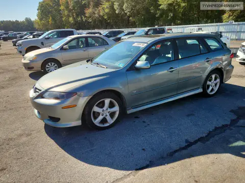 1YVHP82D845N54791 — 2004 Mazda 6, Боковая часть, фото до ремонта
