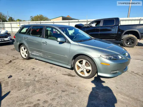 2004 Mazda 6 S VIN 1YVHP82D845N54791 фото 4