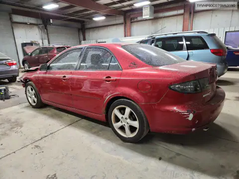 2007 Mazda 6 I VIN 1YVHP80C075M63190 фото 2