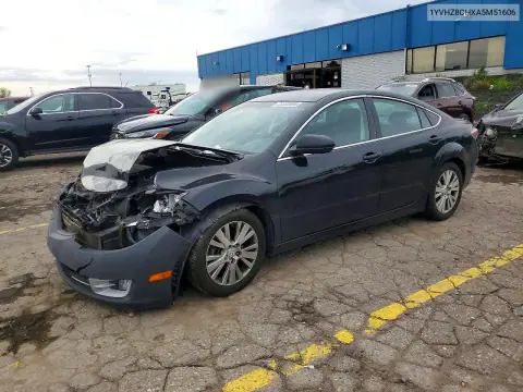 1YVHZ8CHXA5M51606 — 2010 Mazda 6, Передняя часть, фото до ремонта