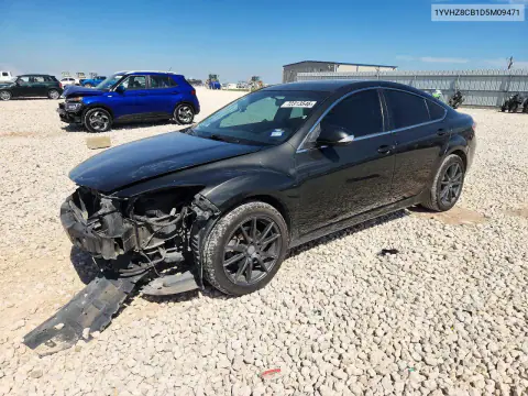 2013 Mazda 6 Grand Touring VIN 1YVHZ8CB1D5M09471 фото 1