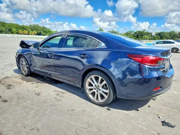 JM1GJ1V55G1482006 — 2016 Mazda 6, photo 2 from Copart, Front end
