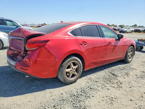 JM1GJ1V5XG1445498 — 2016 Mazda 6, photo 3 from Copart, Rear end