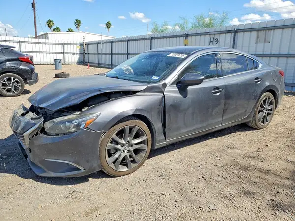 JM1GJ1W5XG1409258 Mazda 6 2016 — uszkodzenie Przód, zdjęcie przed naprawą