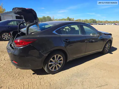 JM1GJ1V55G1464654 — 2016 Mazda 6, zdjęcie 3 z Copart, Tył
