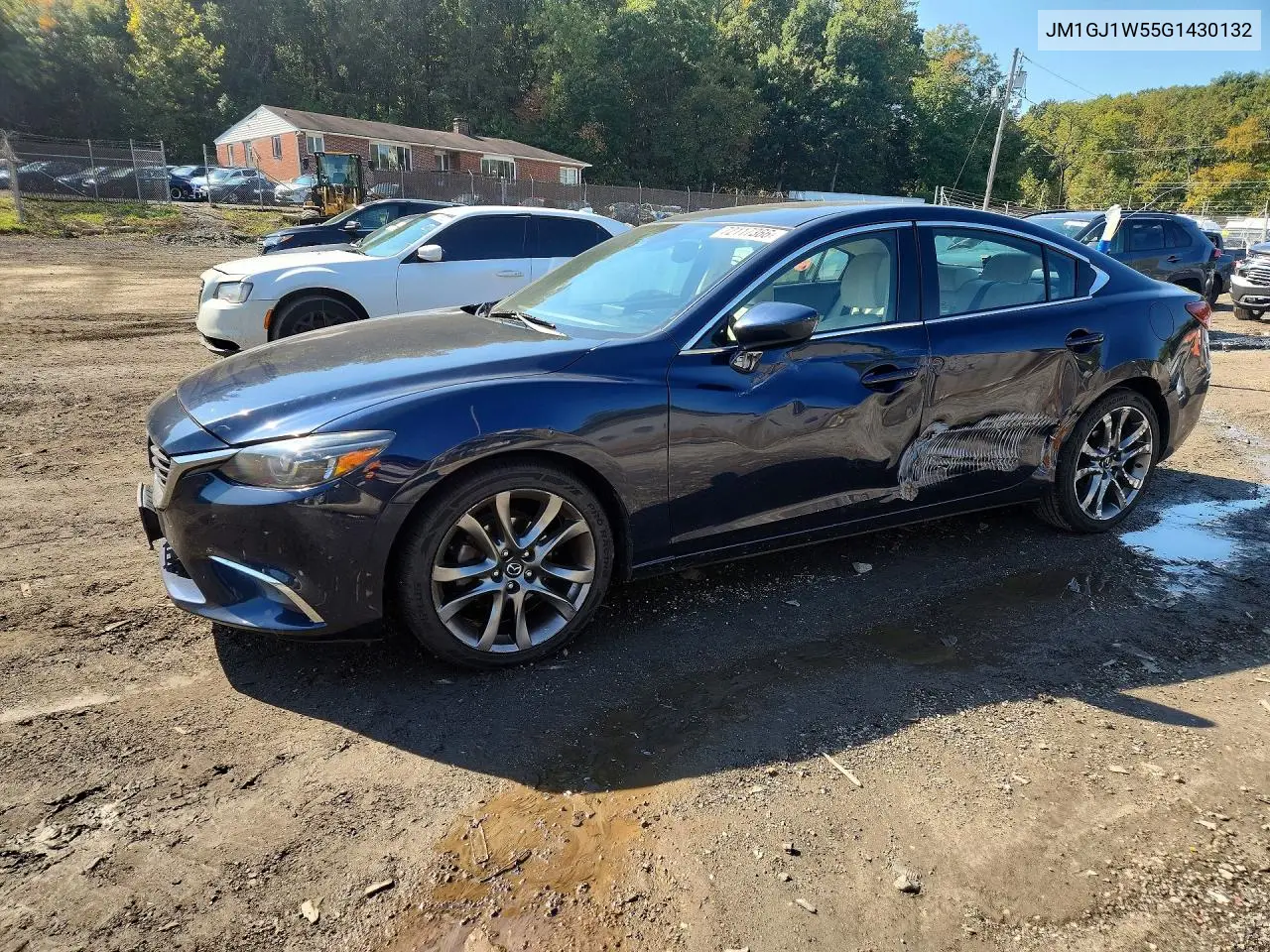 2016 Mazda 6 Grand Touring VIN JM1GJ1W55G1430132 фото 1