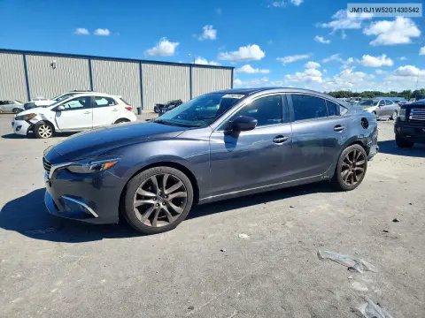 2016 Mazda 6 Grand Touring VIN JM1GJ1W52G1430542 фото 1