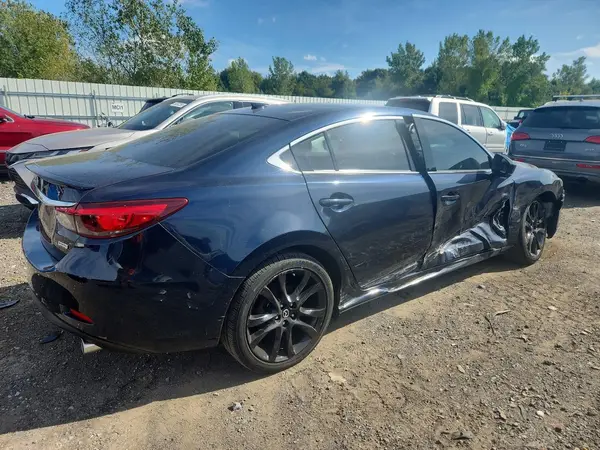 JM1GL1X54H1102680 — 2017 Mazda 6, photo 3 from Copart, Front end