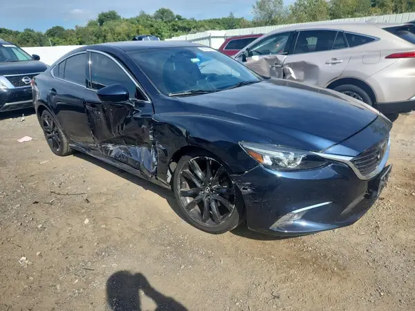 JM1GL1X54H1102680 — 2017 Mazda 6, photo 4 from Copart, Front end