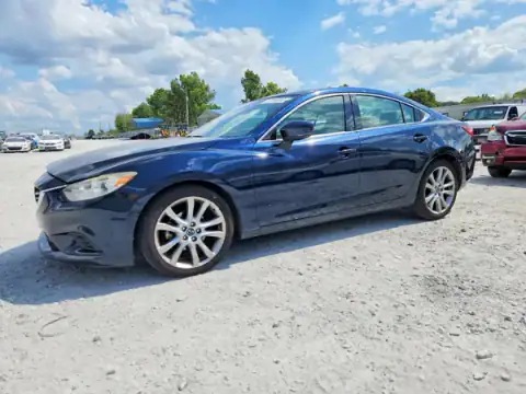 JM1GL1V57H1114566 — 2017 Mazda 6, წინა ნაწილი (Front End), ფოტოები შეკეთებამდე