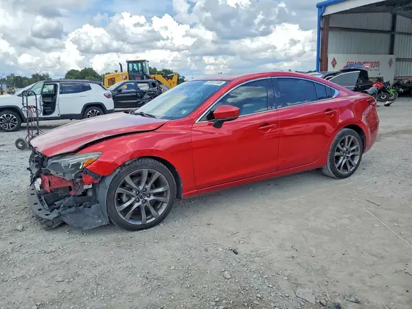 JM1GL1W59H1149270 — 2017 Mazda 6, Передняя часть (Front End), фото до ремонта
