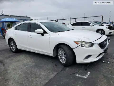 2017 Mazda 6 Sport VIN JM1GL1U56H1155613 фото 4