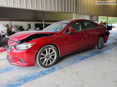 2017 Mazda 6 Touring VIN JM1GL1V53H1123488 фото 1