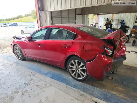 2017 Mazda 6 Touring VIN JM1GL1V53H1123488 фото 2