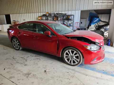 2017 Mazda 6 Touring VIN JM1GL1V53H1123488 фото 4