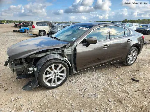 JM1GL1V50H1101366 Mazda 6 2017 — Front end damage, before-repair photo