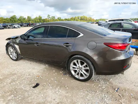 JM1GL1V50H1101366 — 2017 Mazda 6, photo 2 from Copart, Front end