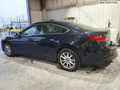 JM1GL1U58H1150090 — 2017 Mazda 6, photo 2 from Copart, Rear end
