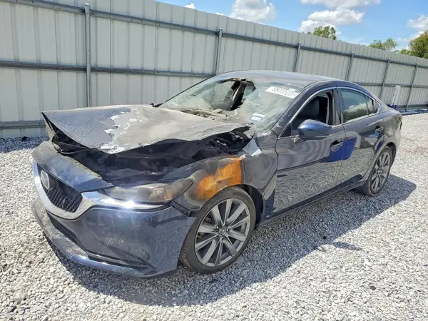 JM1GL1VMXJ1307856 — 2018 Mazda 6, Пожар двигателя (Burn - Engine), фото до ремонта
