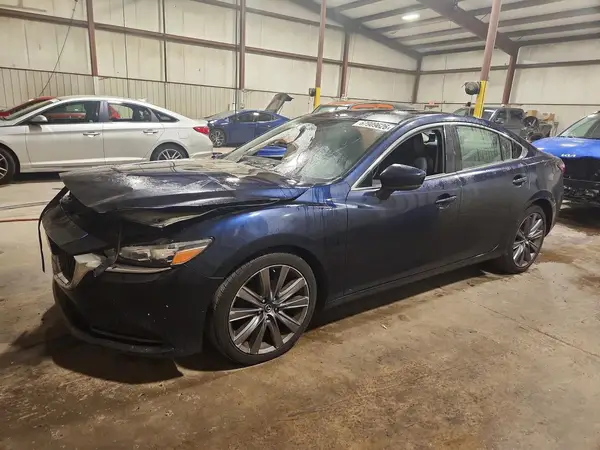 JM1GL1TY7J1301986 — 2018 Mazda 6, ძრავის ხანძარი (Burn - Engine), ფოტოები შეკეთებამდე