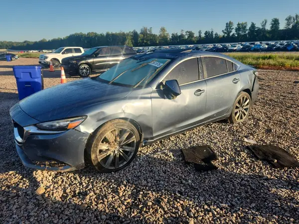 JM1GL1TY8J1323771 Mazda 6 2018 — повреждение Задняя часть, фото до ремонта