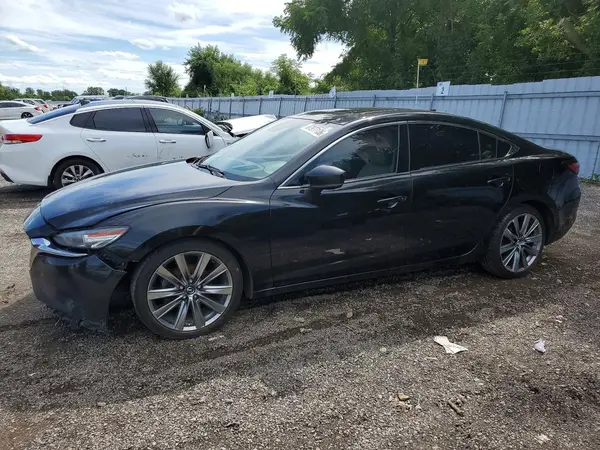 JM1GL1WYXJ1308166 — 2018 Mazda 6, Повреждения снизу (Undercarriage), фото до ремонта