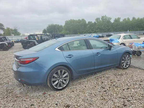 JM1GL1XY7J1307765 — 2018 Mazda 6, photo 3 from Copart, Front end