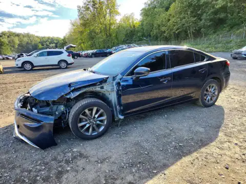JM1GL1UM2J1332672 — 2018 Mazda 6, წინა ნაწილი (Front End), ფოტოები შეკეთებამდე