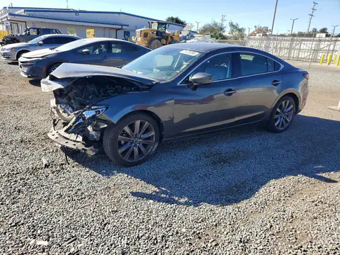 JM1GL1VM4J1309702 — 2018 Mazda 6, წინა ნაწილი (Front End), ფოტოები შეკეთებამდე