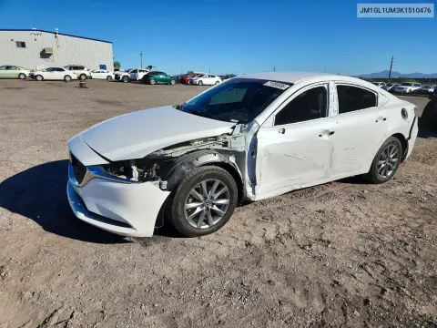 JM1GL1UM3K1510476 — 2019 Mazda 6, Передня частина, фото до ремонту