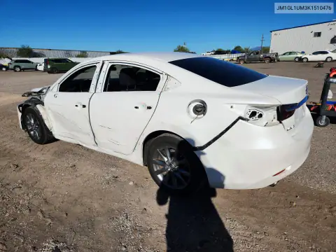 JM1GL1UM3K1510476 — 2019 Mazda 6, ფოტო 2, Copart, წინა ნაწილი