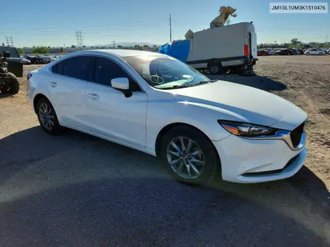 JM1GL1UM3K1510476 — 2019 Mazda 6, ფოტო 4, Copart, წინა ნაწილი
