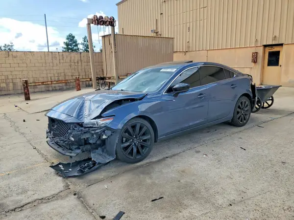 JM1GL1WY1M1615438 — 2021 Mazda 6, Передняя часть (Front End), фото до ремонта