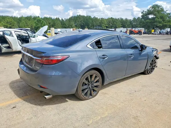 JM1GL1WY1M1615438 — 2021 Mazda 6, photo 3 from Copart, Front end