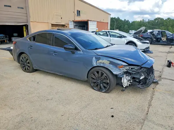 JM1GL1WY1M1615438 — 2021 Mazda 6, photo 4 from Copart, Front end
